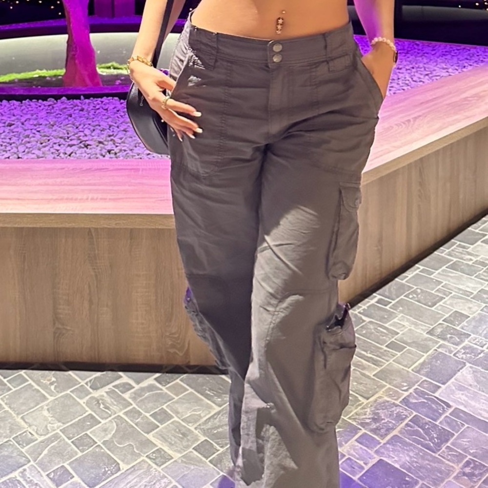 Garage Grey Cargo Pants